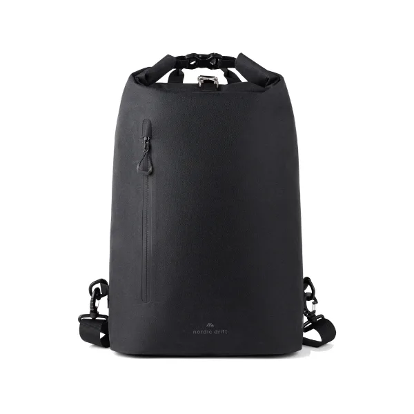 Sac à vélo imperméable 25L Nordic Drift Trail RCS personnalisable avec votre logo