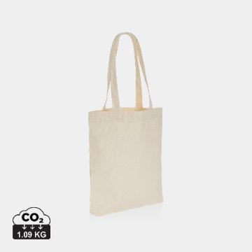 Sac shopping en toile recyclée et non teintée personnalisable