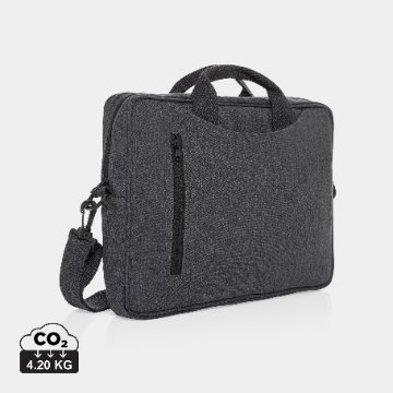 Sacoche ordinateur 15,4 pouces en coton recyclé AWARE Laluka