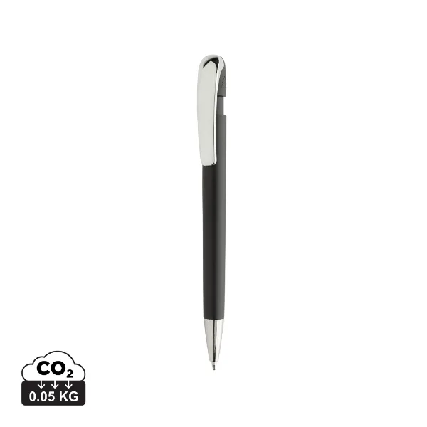 Stylo à clip métallique en ABS recyclé GRS Glide personnalisable avec votre logo