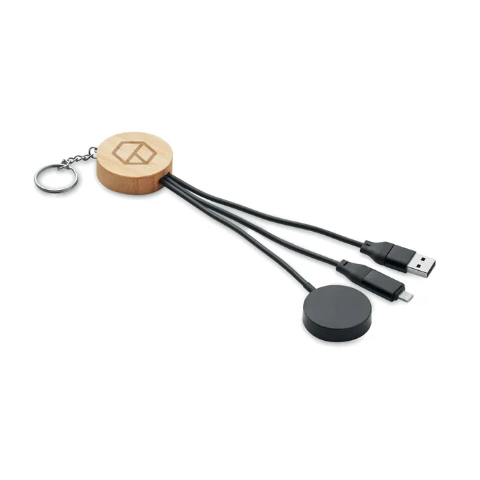 Câble de charge Bule personnalisé, logo gravé