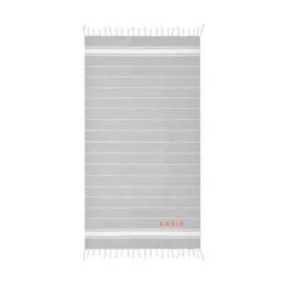Fouta Malibu personnalisée avec logo