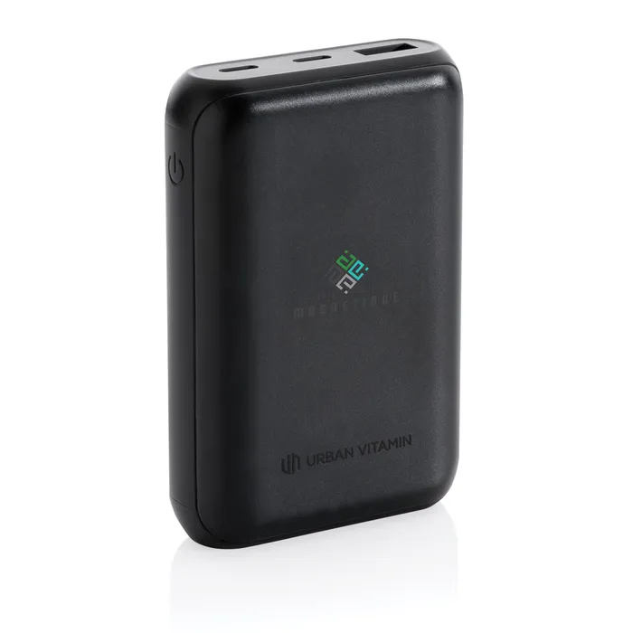 Powerbank 10 000 mAh 18 W Urban Vitamin personnalisé, cadeau d'affaires