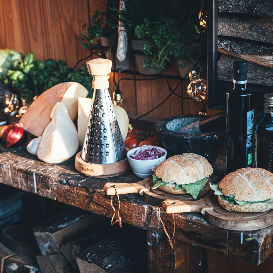 Râpe à fromage de table Boska Oslo personnalisé, cadeau d'affaires
