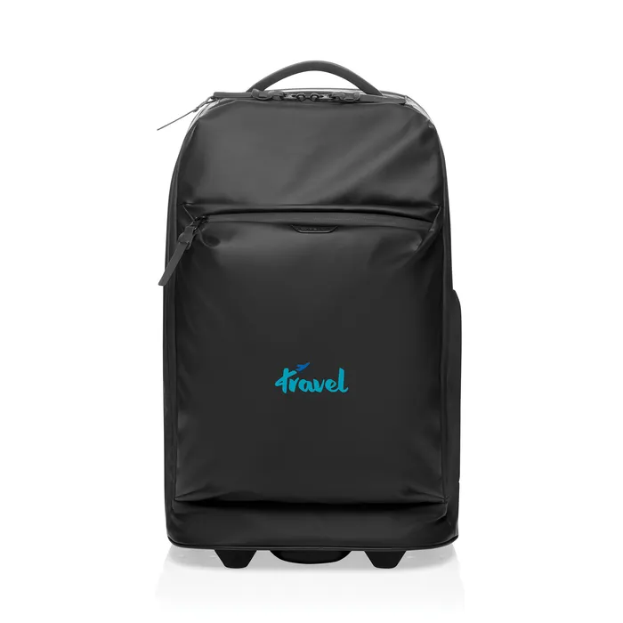 Sac à dos cabine à roulettes Swiss Peak Oslo personnalisé, cadeau d'affaires